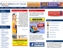 Tablet Screenshot of brooklyncitycollege.co.za